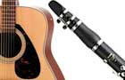 clarinet and guitar sheet music